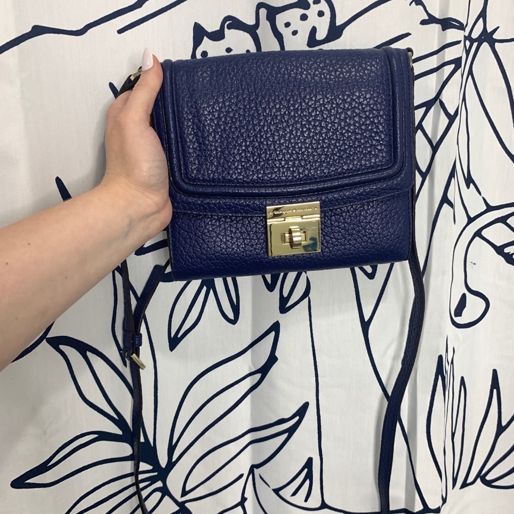 blue kate spade crossbody!